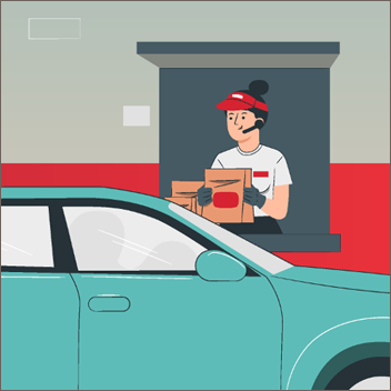 PAR Customer Journey Digital Display Graphics