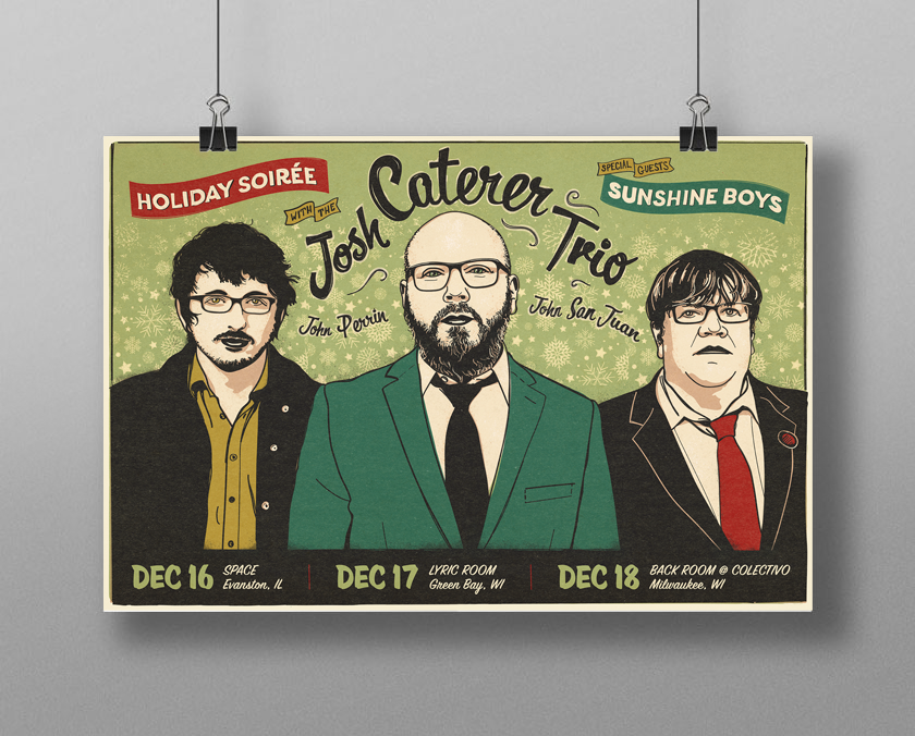 Josh Caterer Trio Poster